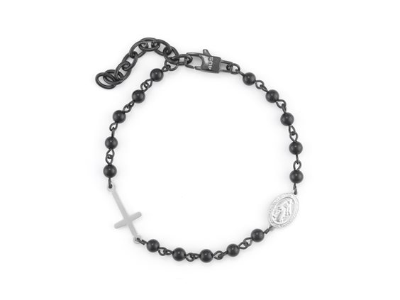 Bracciale 4US: Cesare Paciotti Uomo Autunno Inverno 24 in Acciaio 4UBR7353 - 4UBR7353